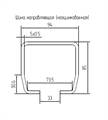 Шина откатной системы SG.02.007 SG.02.007 Шина откатной системы SG.02.007 SG.02.007