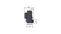 Привод BKS22AGE для откатных ворот 801MS-0120